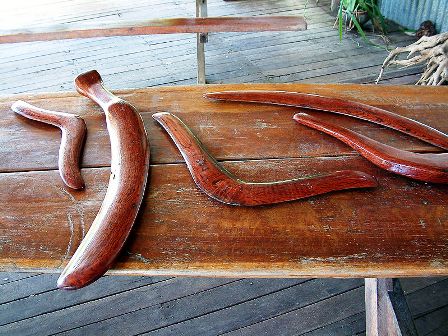 Australian Aboriginal boomerangs